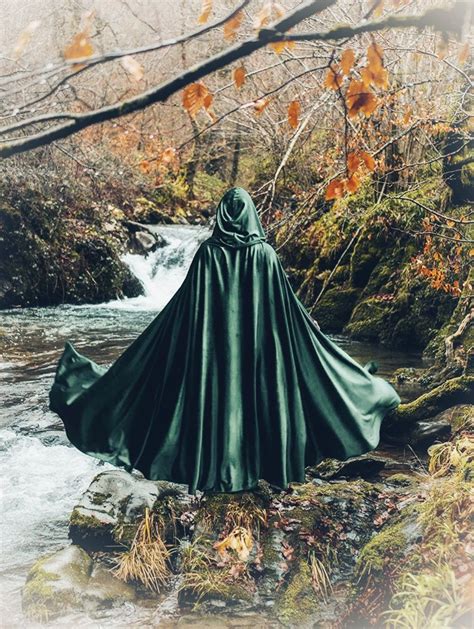 Mysterious witchcraft cloak